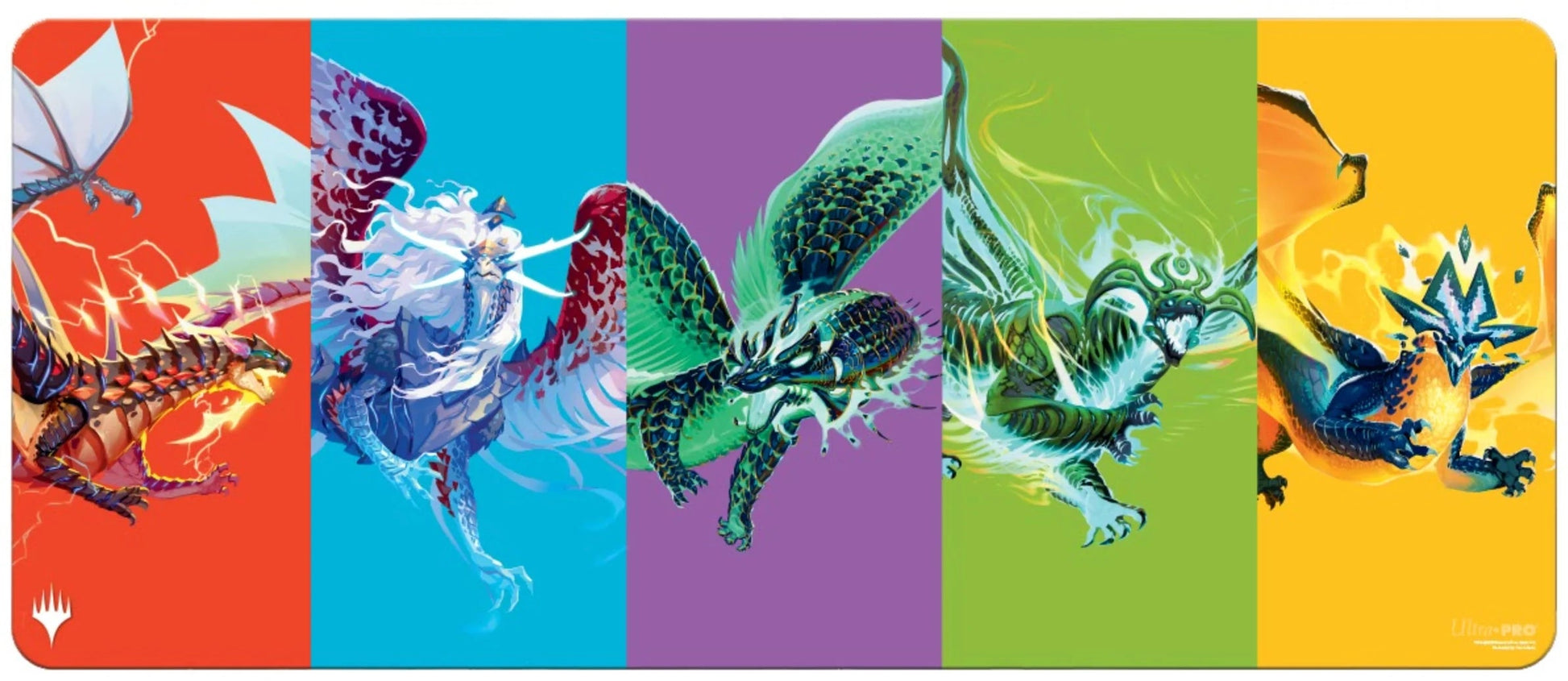 Table Mat: MtG - Tarkir Dragonstorm - Prerelease Key Artwork 6ft Playmat