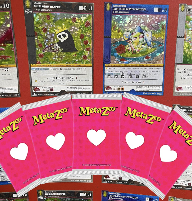 2022 Metazoo Chibi Valentine's Day Promo Box
