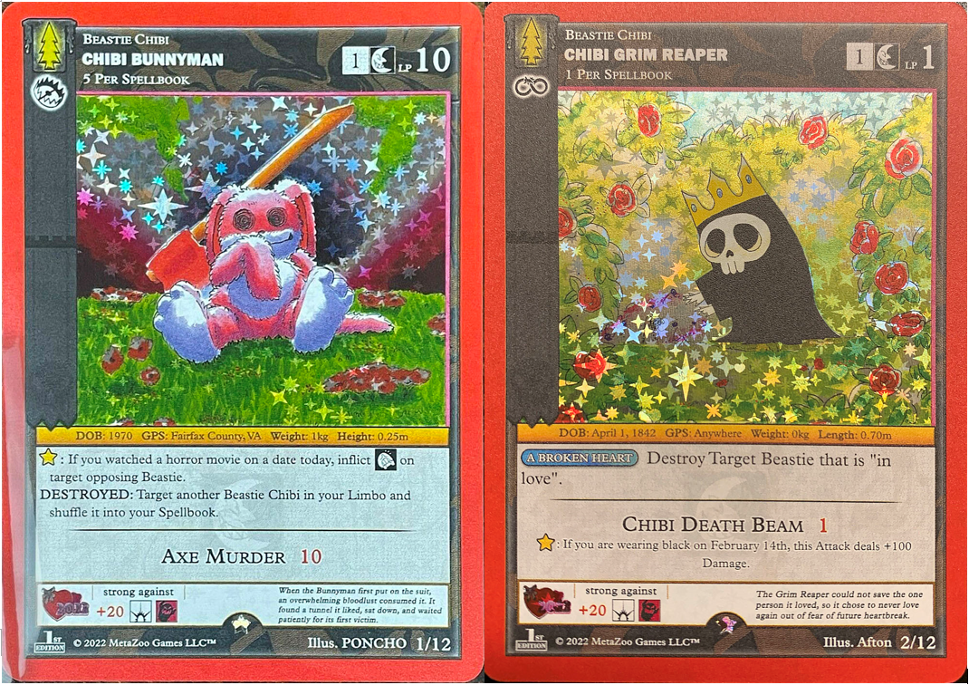 2022 Metazoo Chibi Valentine's Day Promo Box