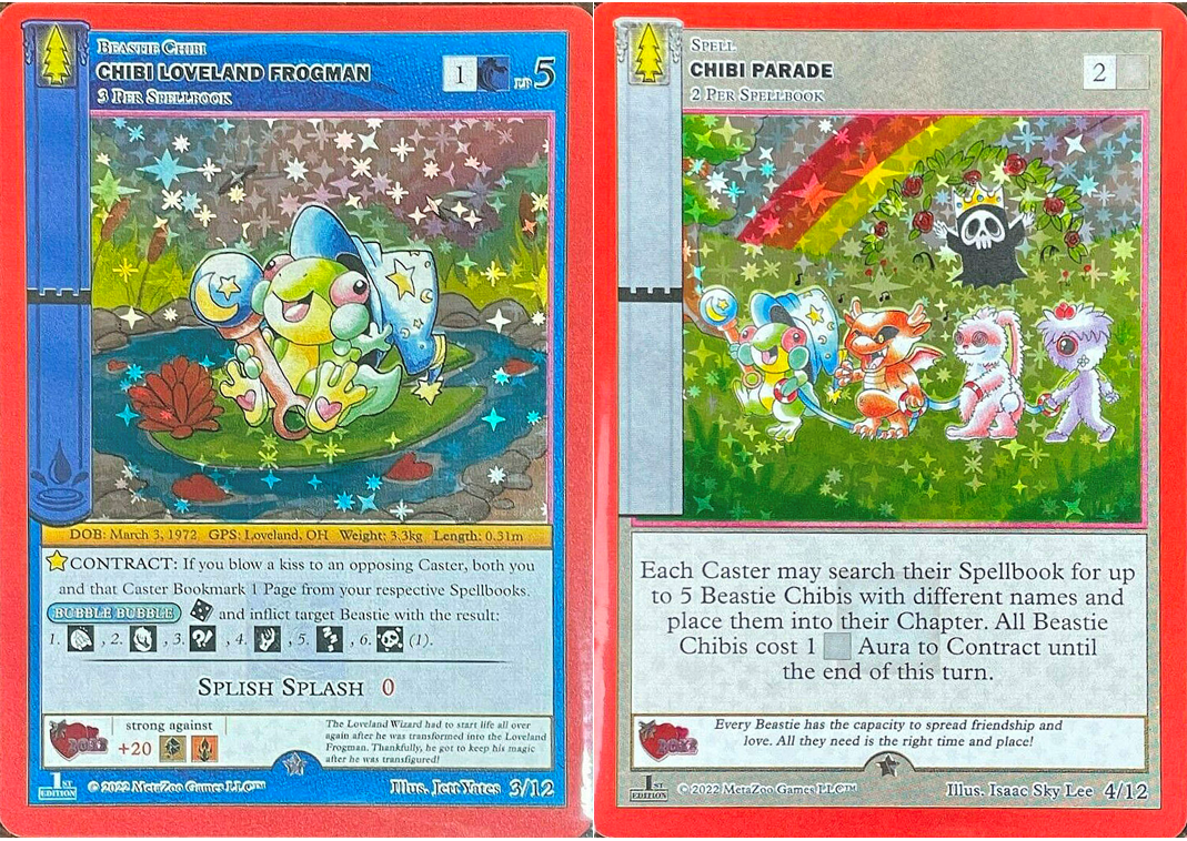 2022 Metazoo Chibi Valentine's Day Promo Box