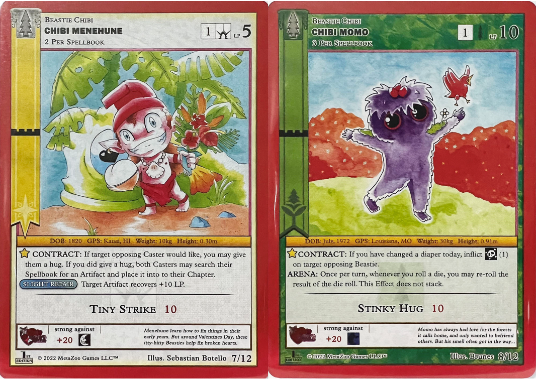 2022 Metazoo Chibi Valentine's Day Promo Box