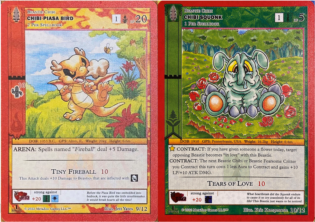 2022 Metazoo Chibi Valentine's Day Promo Box