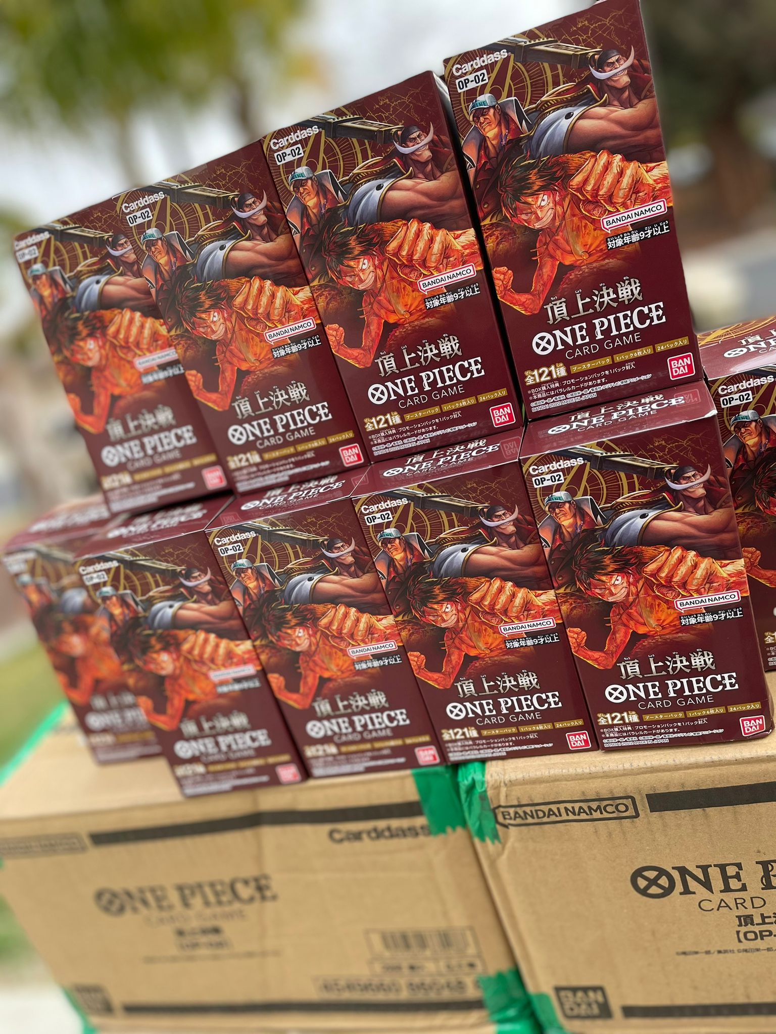 One Piece Paramount War OP-02 Japanese Booster Box (Release Date Nov 4th)