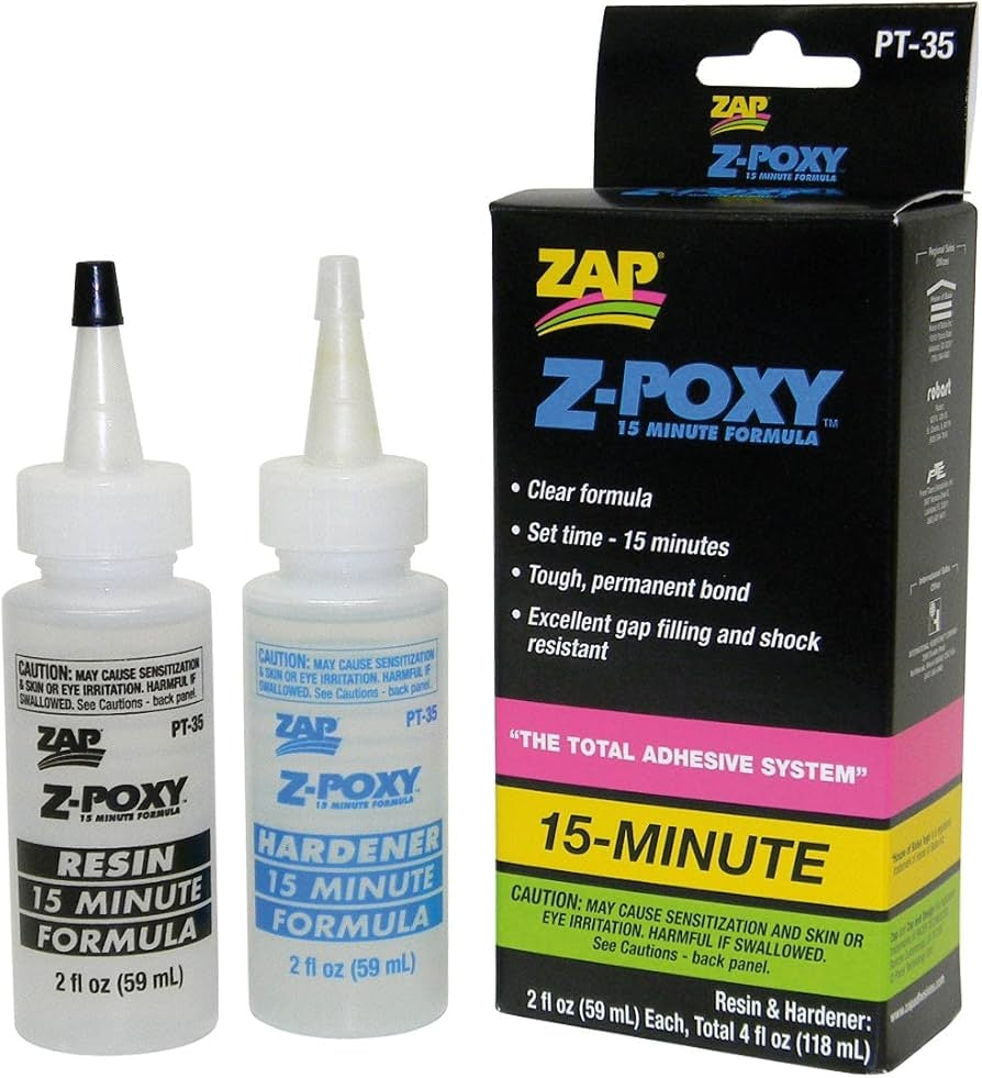 Zap Z-poxy 15 Minute Formula (4 oz.)