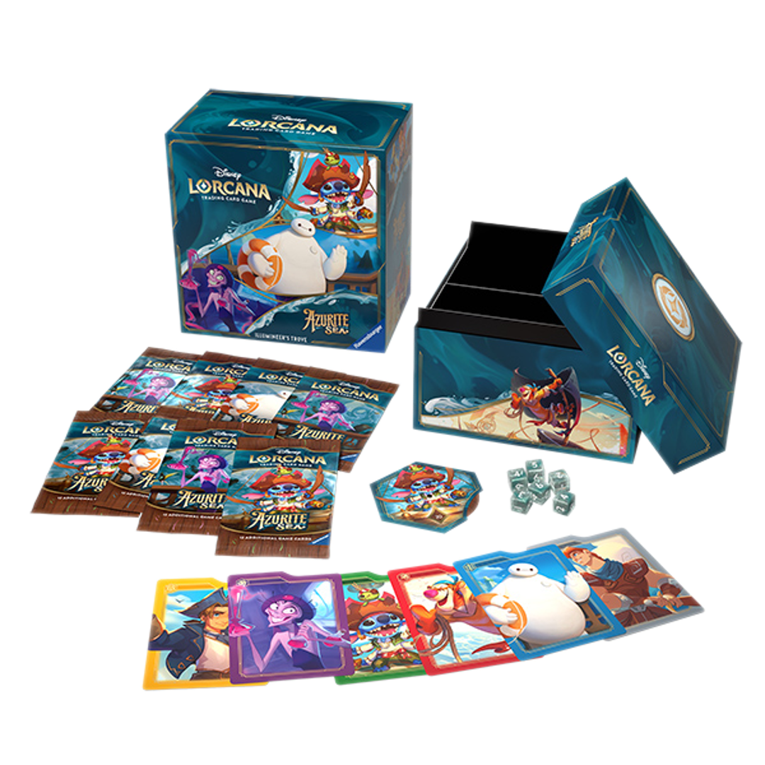 Disney Lorcana: Azurite Sea Illumineer's Trove