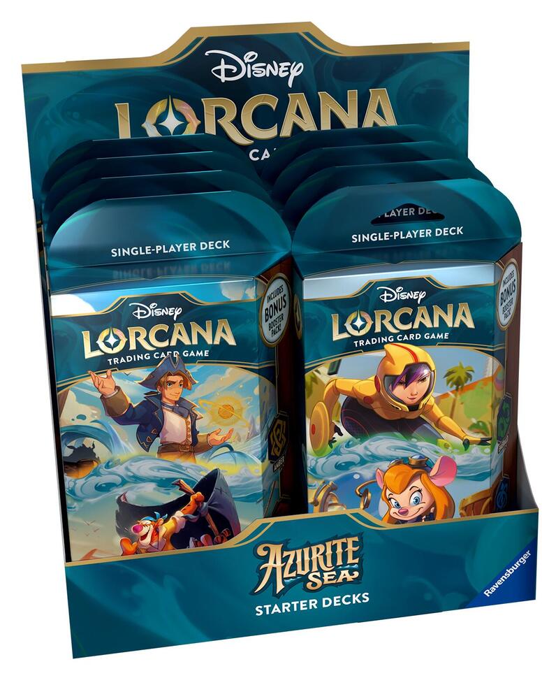 Lorcana Azurite Sea Starter Deck