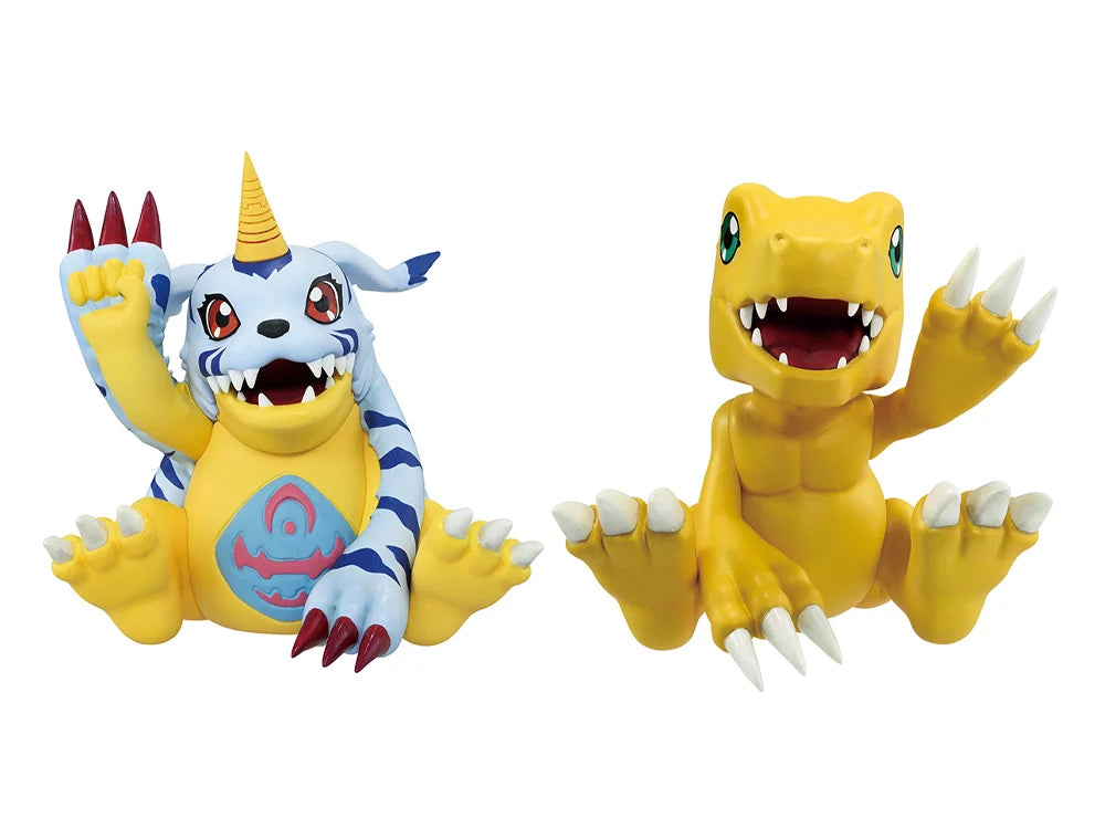 Digimon Ichibansho Agumon & Gabumon (Clash of Light and Darkness) Figure