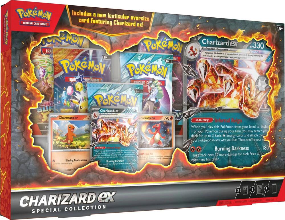 Pokemon Charizard EX Special Collection Box