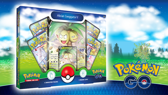 Pokemon GO Collection Box (Alolan Exeggutor V)