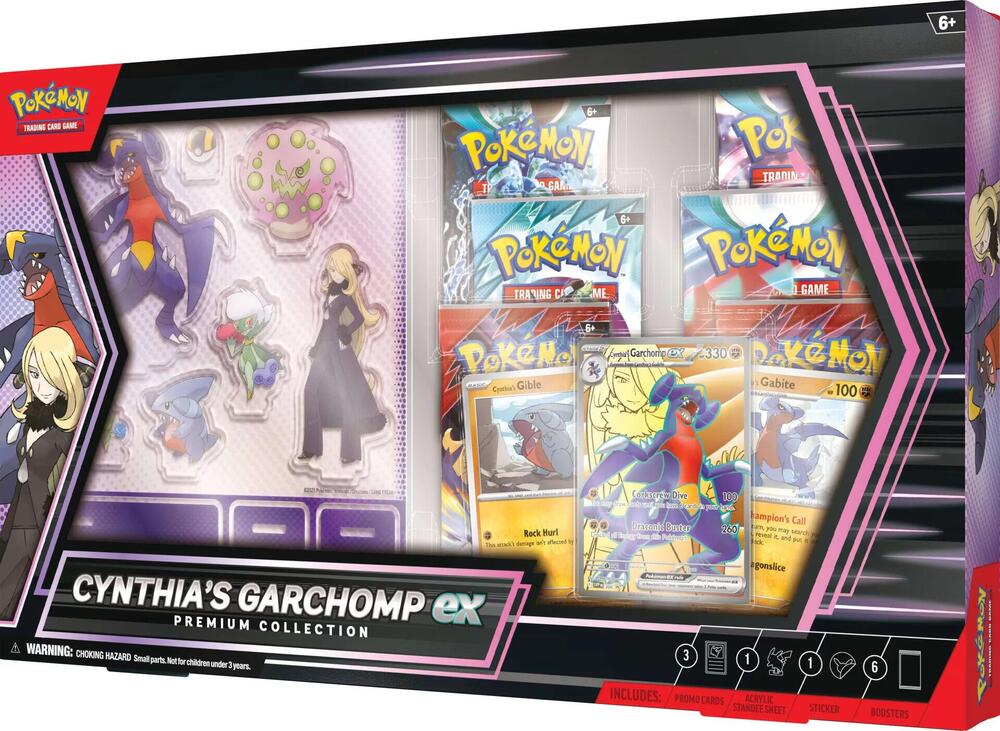 Pokemon Cynthia's Garchomp ex Premium Collection Box - Pre-Order