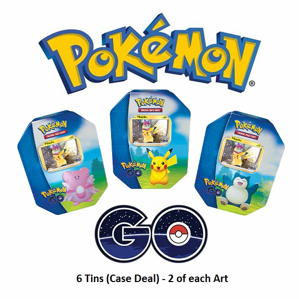 Pokemon GO Gift Tin - Choose Your Tin! Ships 7/15