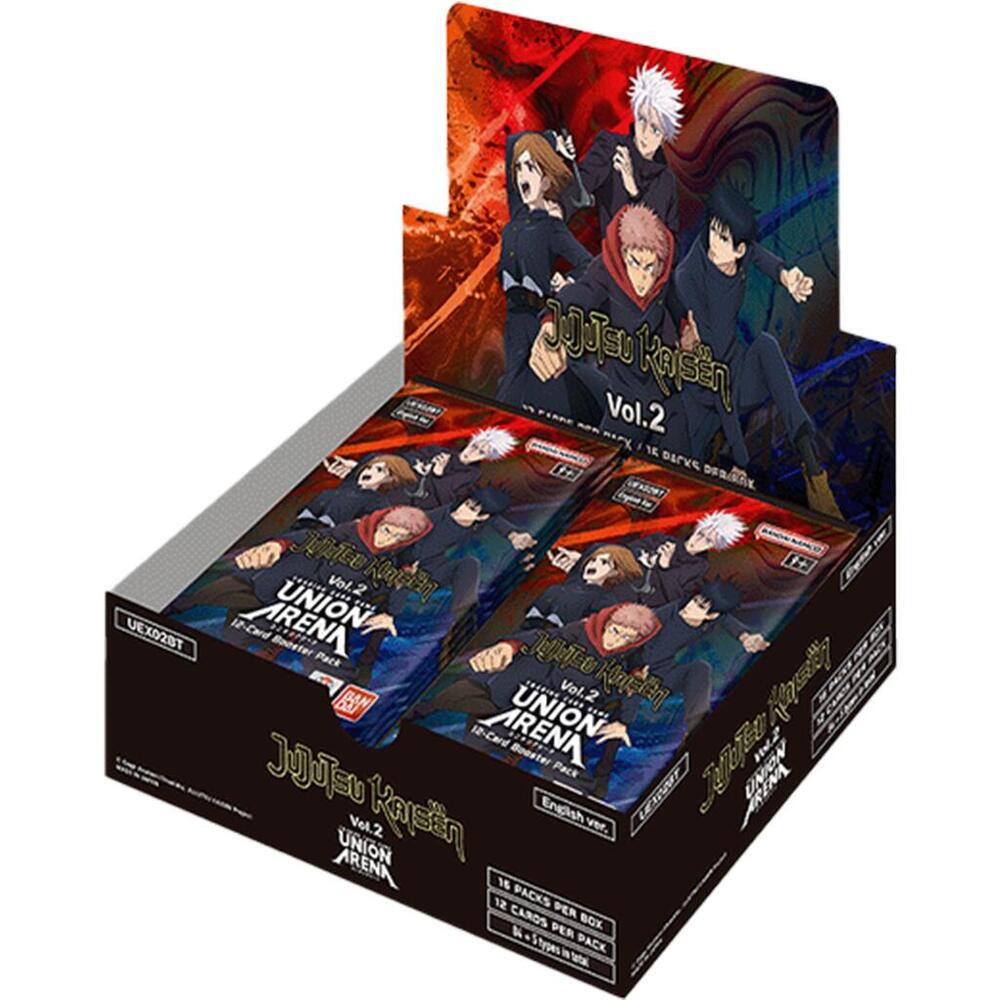 Union Arena TCG English UEX02BT Jujutsu Kaisen Vol 2 Booster Box