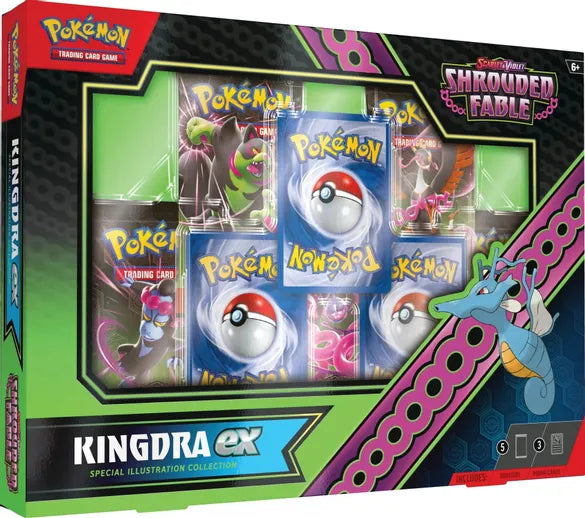 Pokemon SV6.5 Shoruded Fable Kingdra/Greninja EX Special Illustration Collection Box