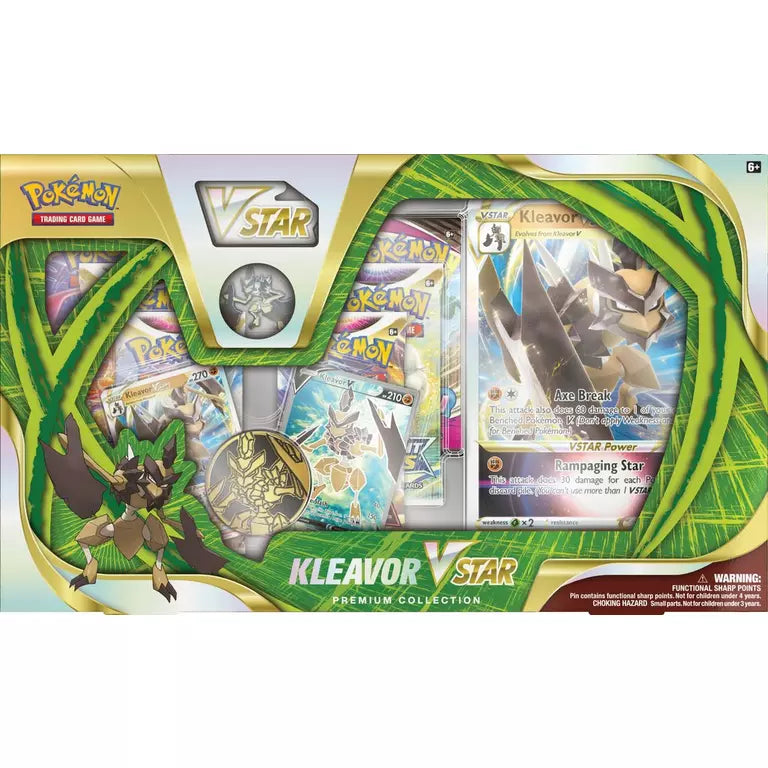 Pokemon Kleavor VSTAR Premium Collection Box