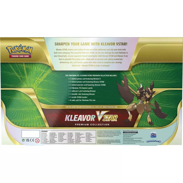 Pokemon Kleavor VSTAR Premium Collection Box