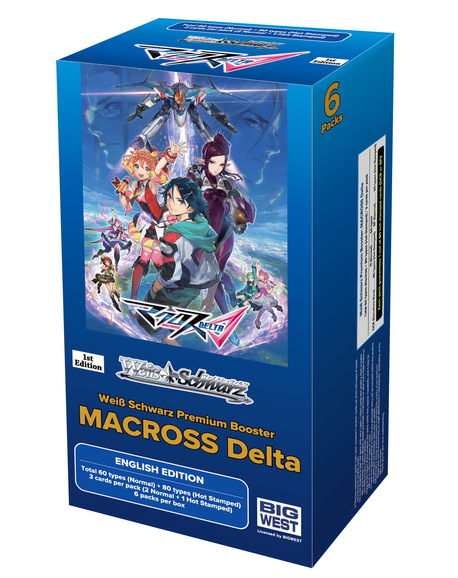 Weiss Schwarz English Macross Delta Premium Booster Box - Pre-Order Release Dec 13
