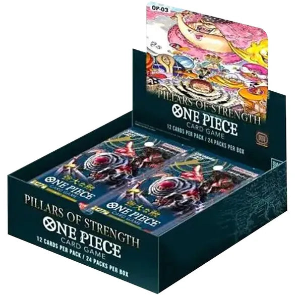 One Piece Pillars of Strength OP-03 English Booster Box