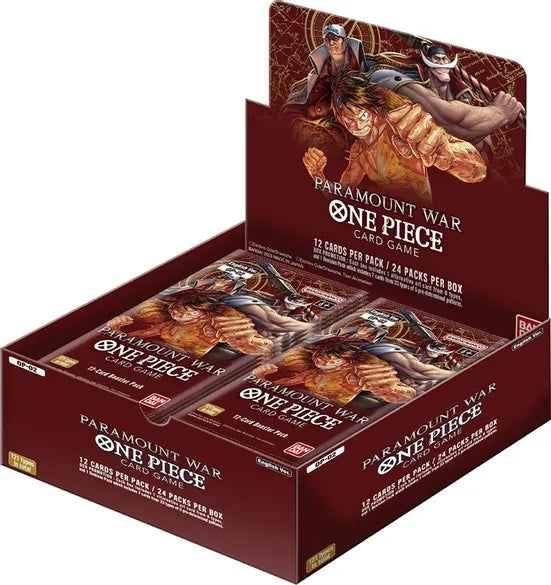 One Piece Paramount War OP-02 English Booster Box