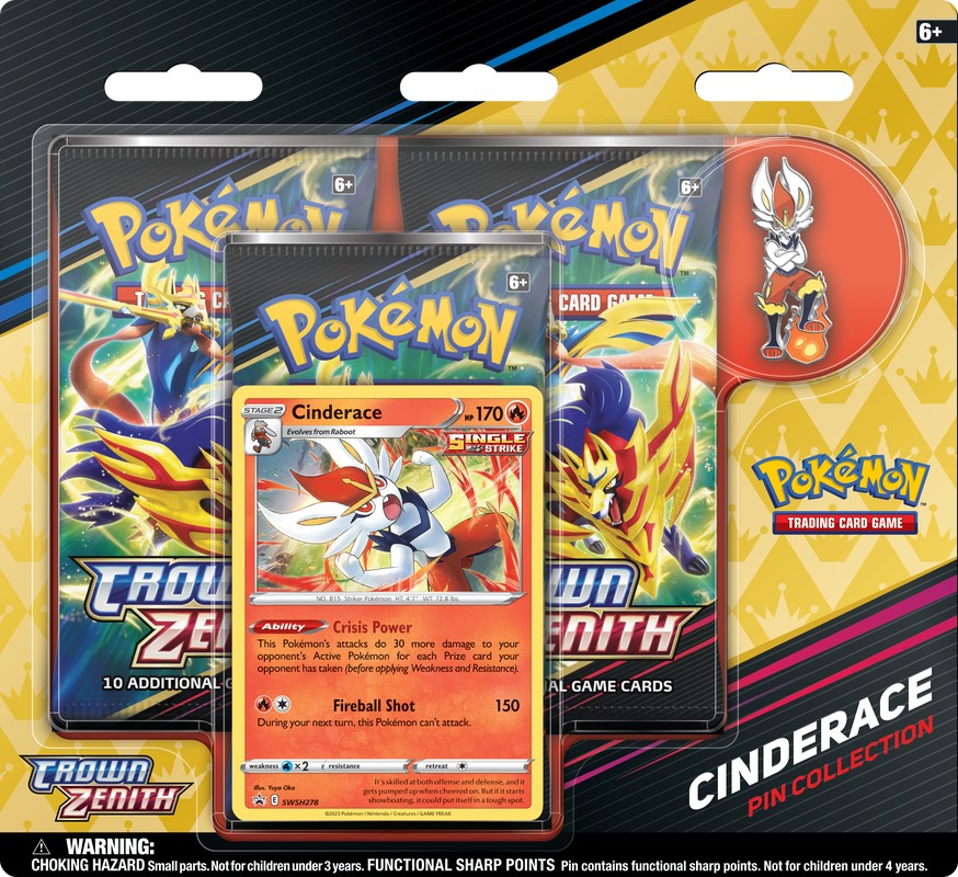 Pokemon Crown Zenith Pin Collection Blister