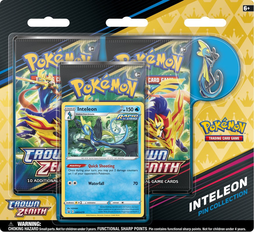 Pokemon Crown Zenith Pin Collection Blister