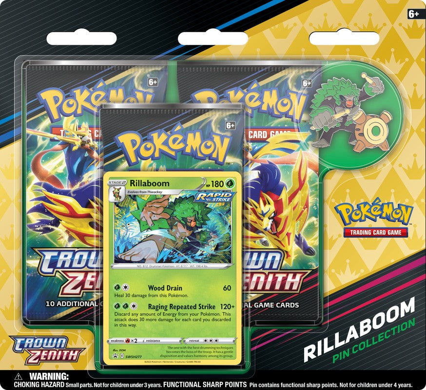 Pokemon Crown Zenith Pin Collection Blister