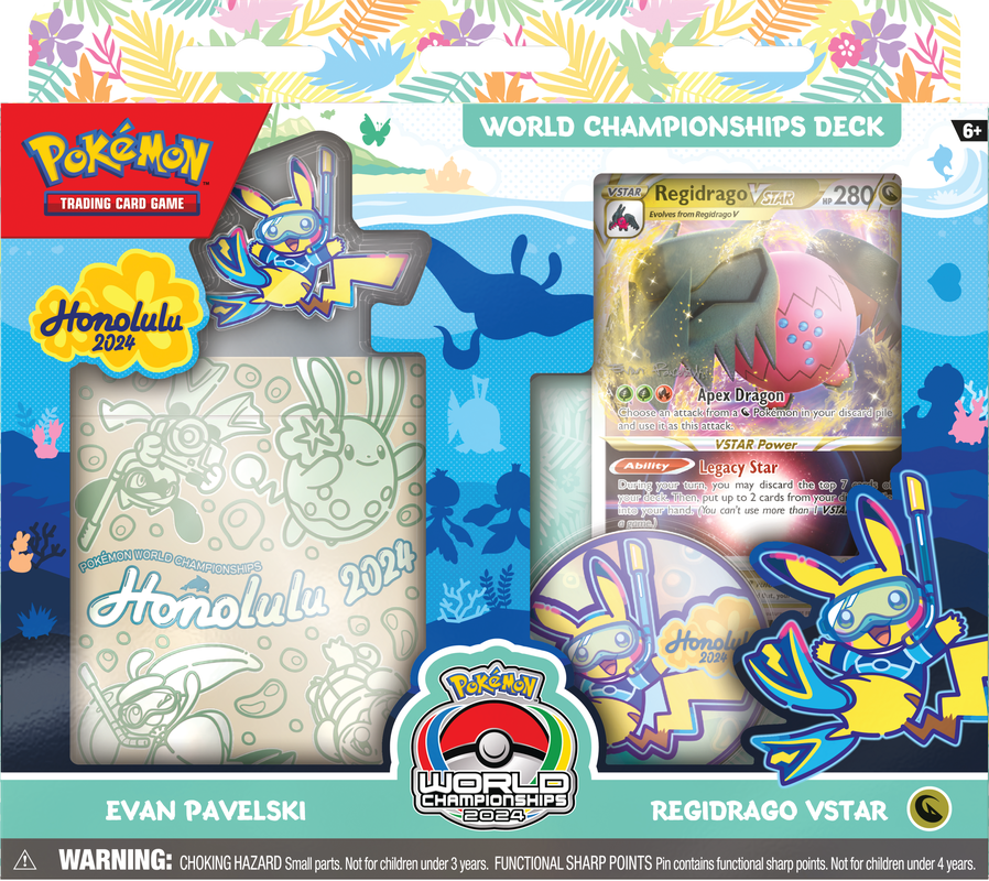 2024 World Championships Deck (Evan Pavelski - Regidrago VSTAR) (Pre-Order)