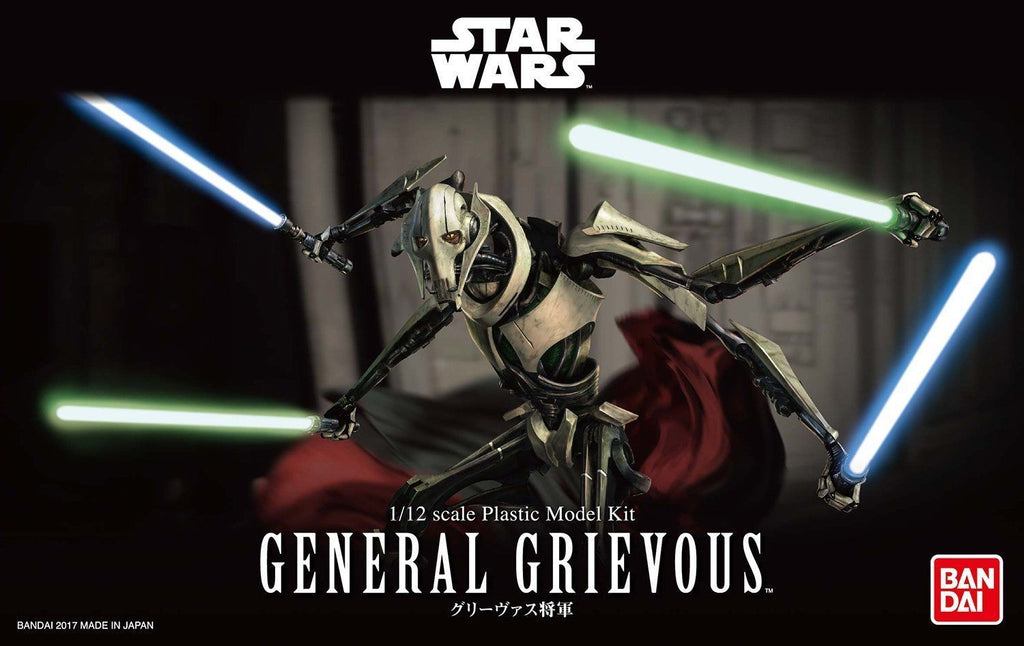 Star Wars Revenge of the Sith General Grievous 1/12 Scale Model Kit
