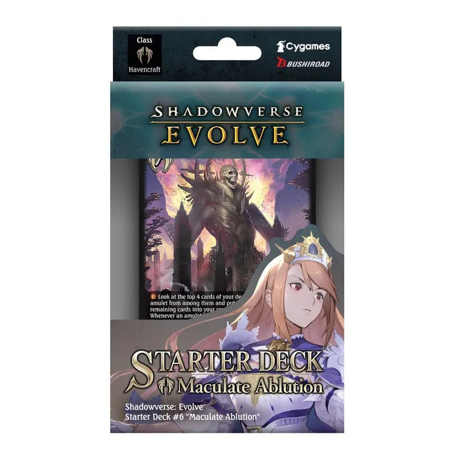 Shadowverse Evolve English Starter Deck - Choose Your Deck!