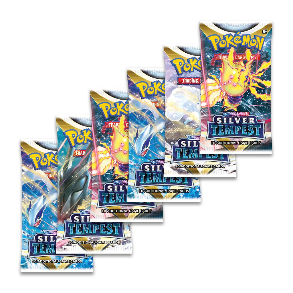 Pokemon SS12 Silver Tempest Booster Bundle 6 Packs