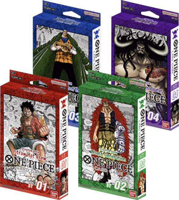 One Piece English Starter Deck (Choose Your Deck!)