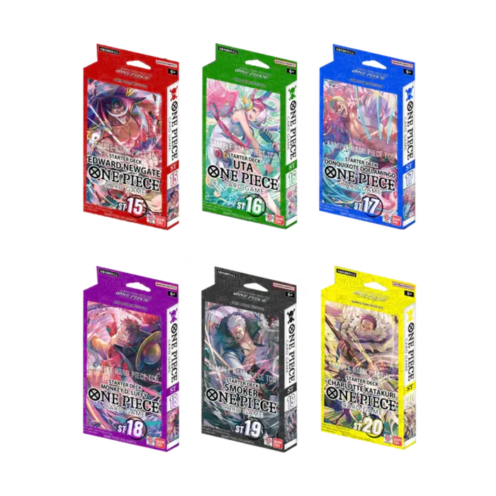 One Piece English ST-15 to ST-20 Starter Deck (Select Your Deck)