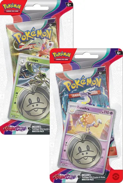 Pokemon Scarlet and Violet SV01 Base Set Checklane Blister Pack - In Stock