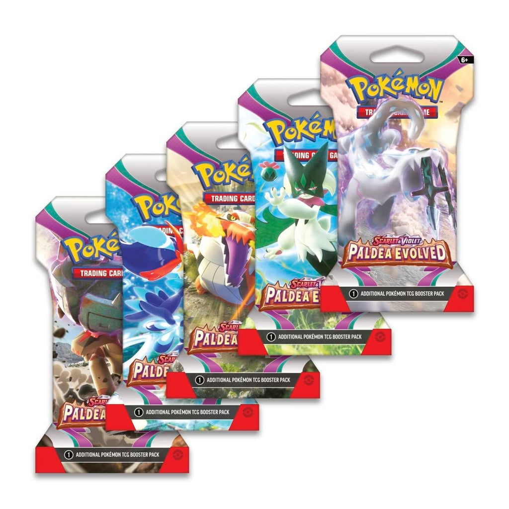 Pokemon Scarlet and Violet SV2 Paldea Evolved Sleeved Booster Pack