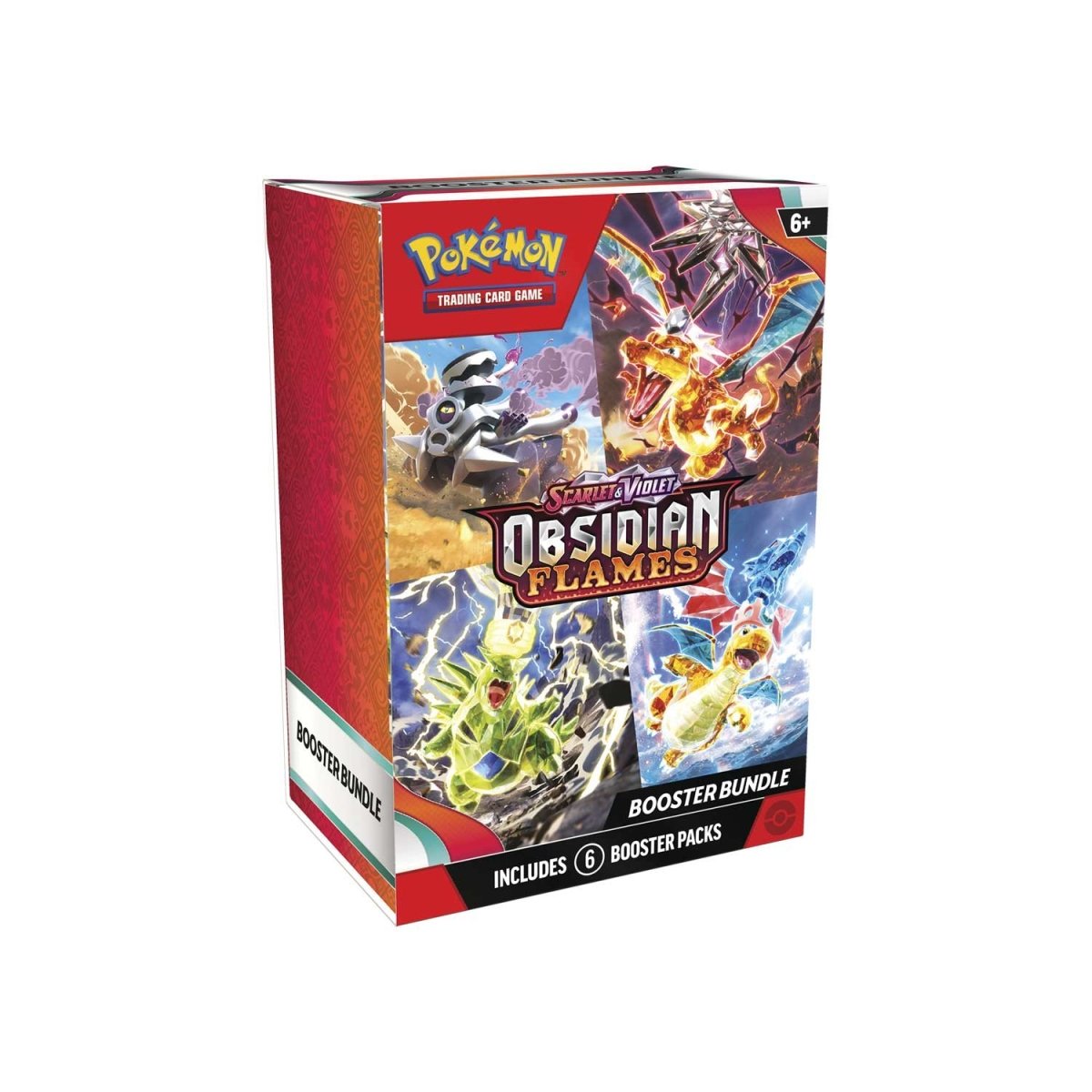 Pokemon SV3 Scarlet and Violet Obsidian Flames Booster Bundle 6 Packs
