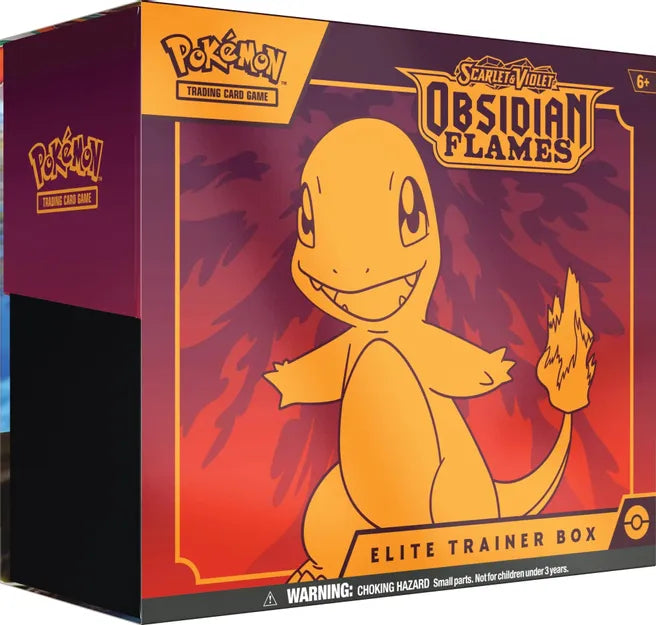 Pokemon SV3 Scarlet and Violet Obsidian Flames Elite Trainer Box