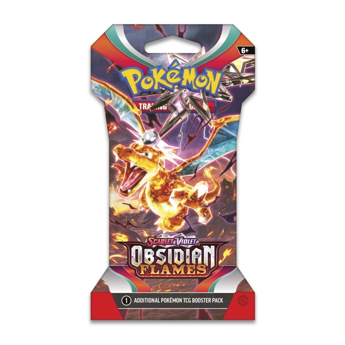 Pokemon Scarlet and Violet SV3 Obsidian Flames Sleeved Booster Pack
