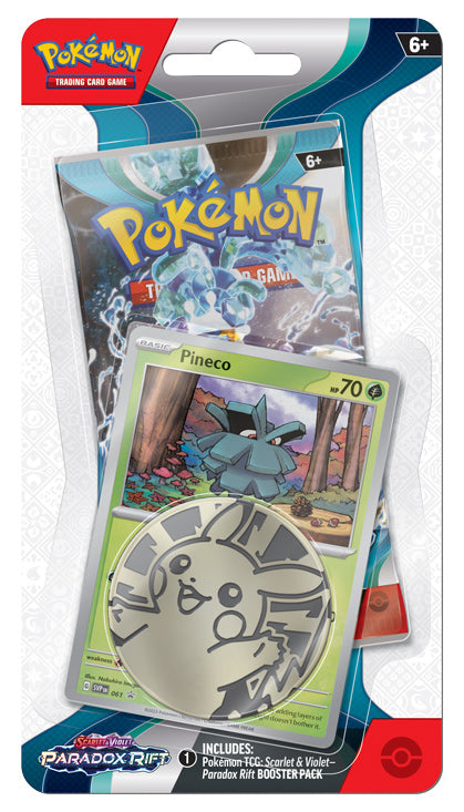 Pokemon Scarlet and Violet SV4 Paradox Rift Single Pack Blister