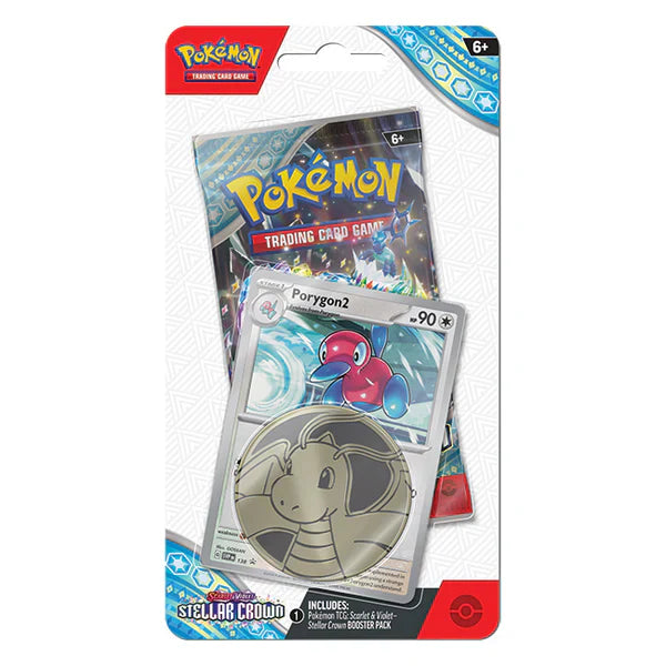 Pokemon Scarlet and Violet SV7 Stellar Crown Single Pack Blister