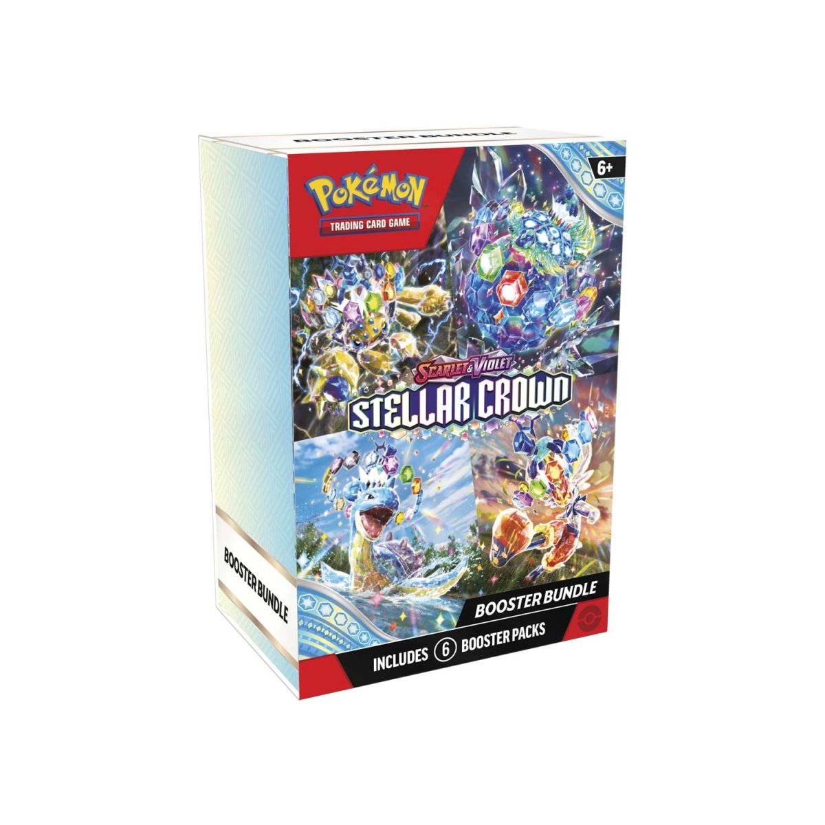 Pokemon SV7 Scarlet and Violet Stellar Crown Booster Bundle 6 Packs