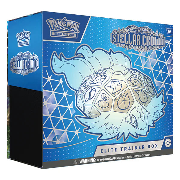Pokemon SV7 Scarlet and Violet Stellar Crown Elite Trainer Box - Pre-Order