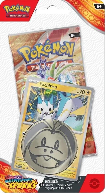 Pokemon Scarlet and Violet SV8 Surging Sparks Single Pack Blister