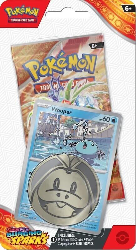 Pokemon Scarlet and Violet SV8 Surging Sparks Single Pack Blister