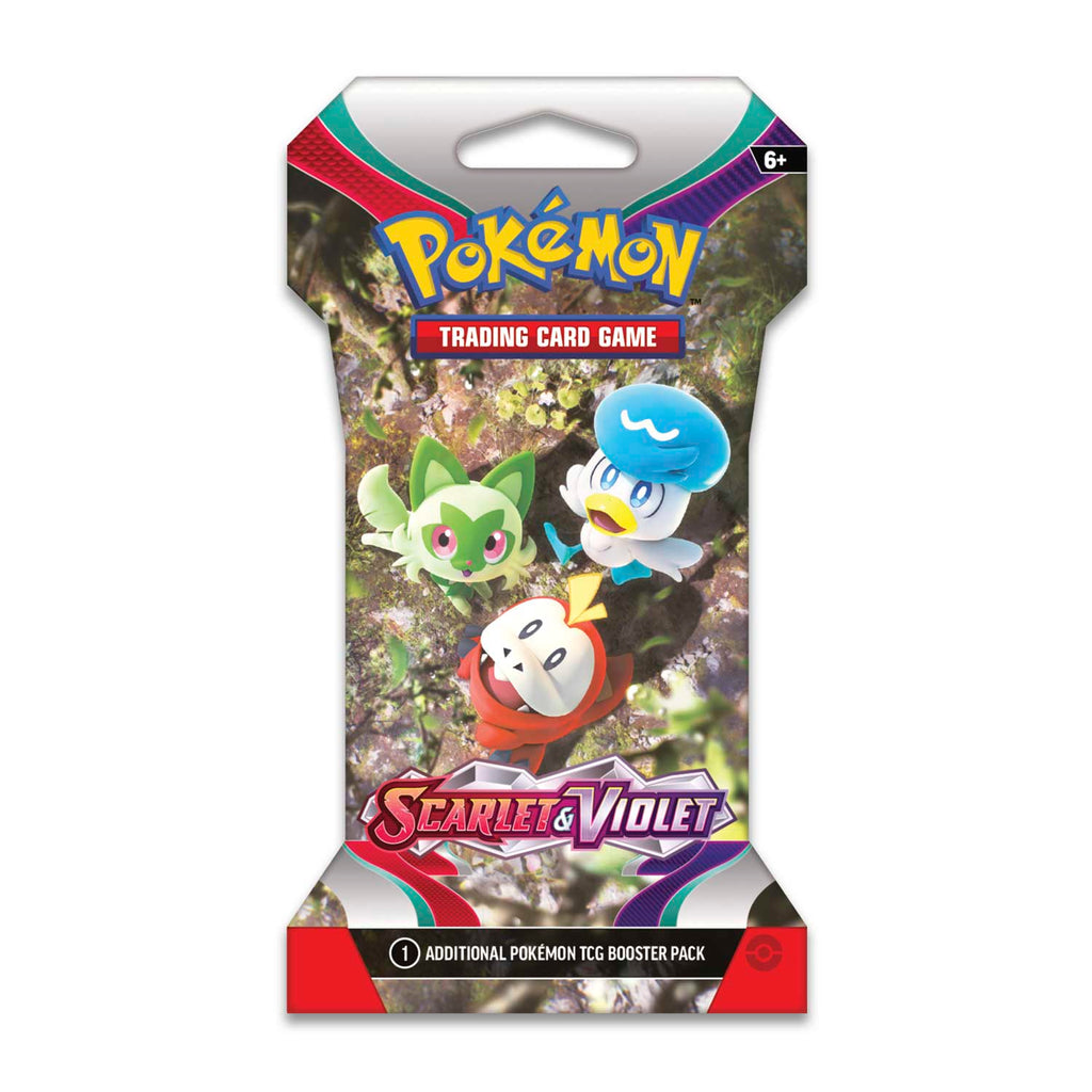 Pokemon Scarlet and Violet SV01 Base Set Sleeved Booster Pack - In-Stock