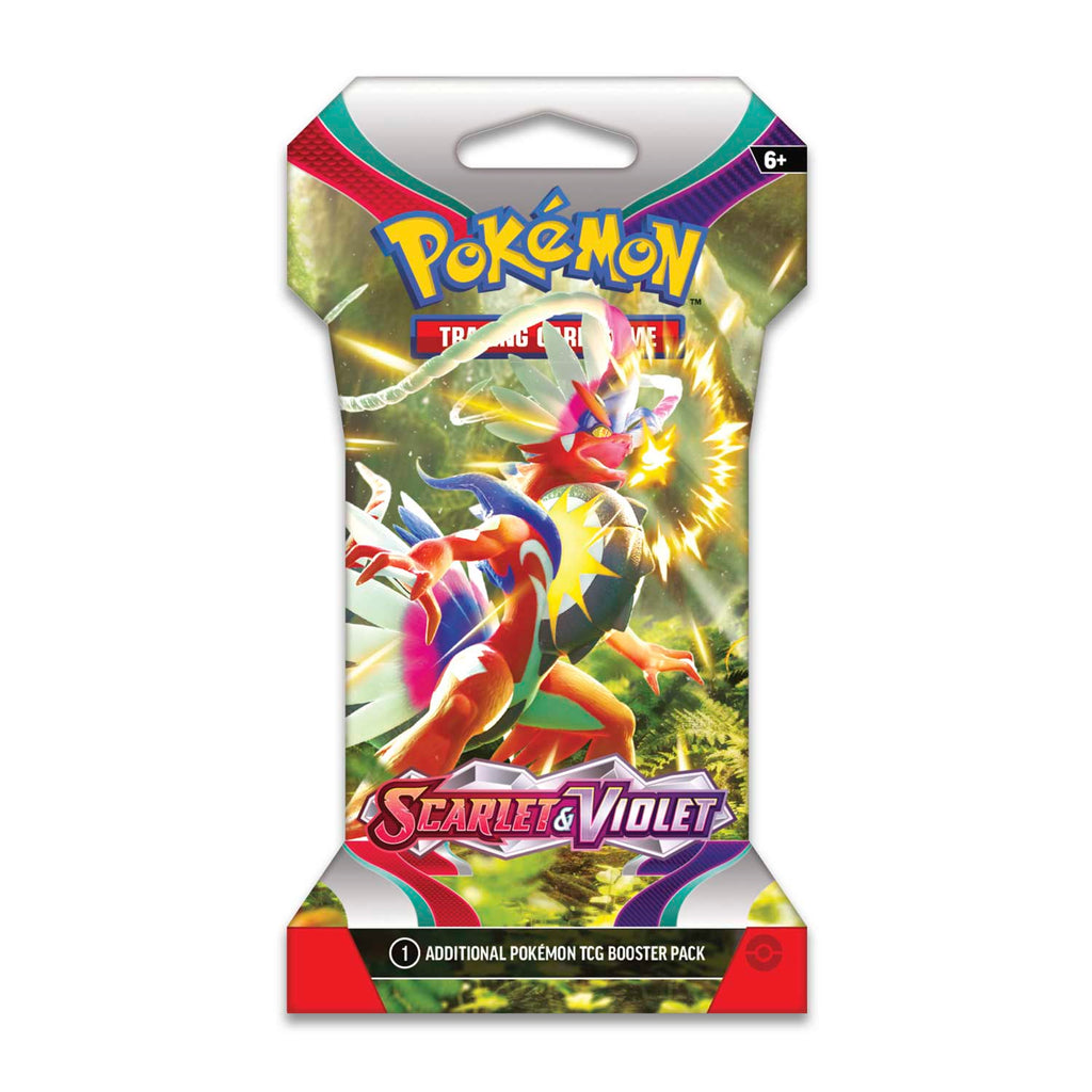 Pokemon Scarlet and Violet SV01 Base Set Sleeved Booster Pack - In-Stock