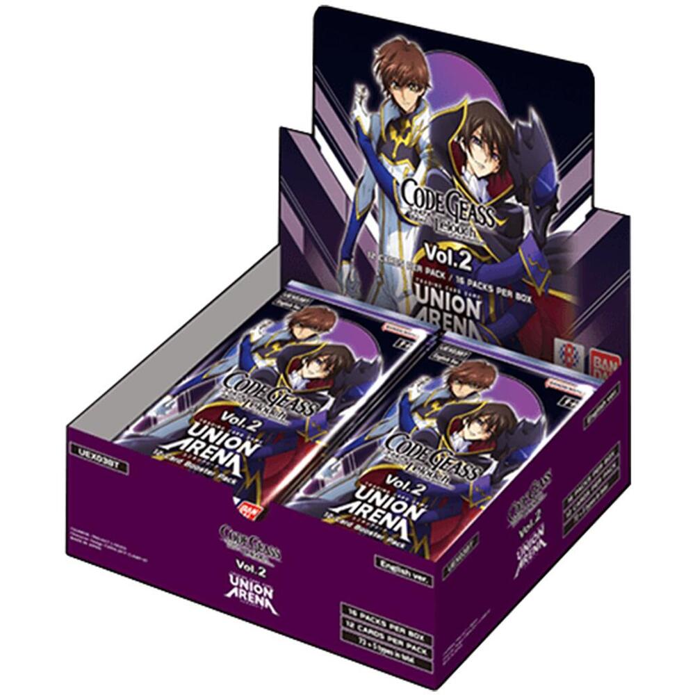 Union Arena TCG English UEX03BT Code Geass Vol.2 Booster Box