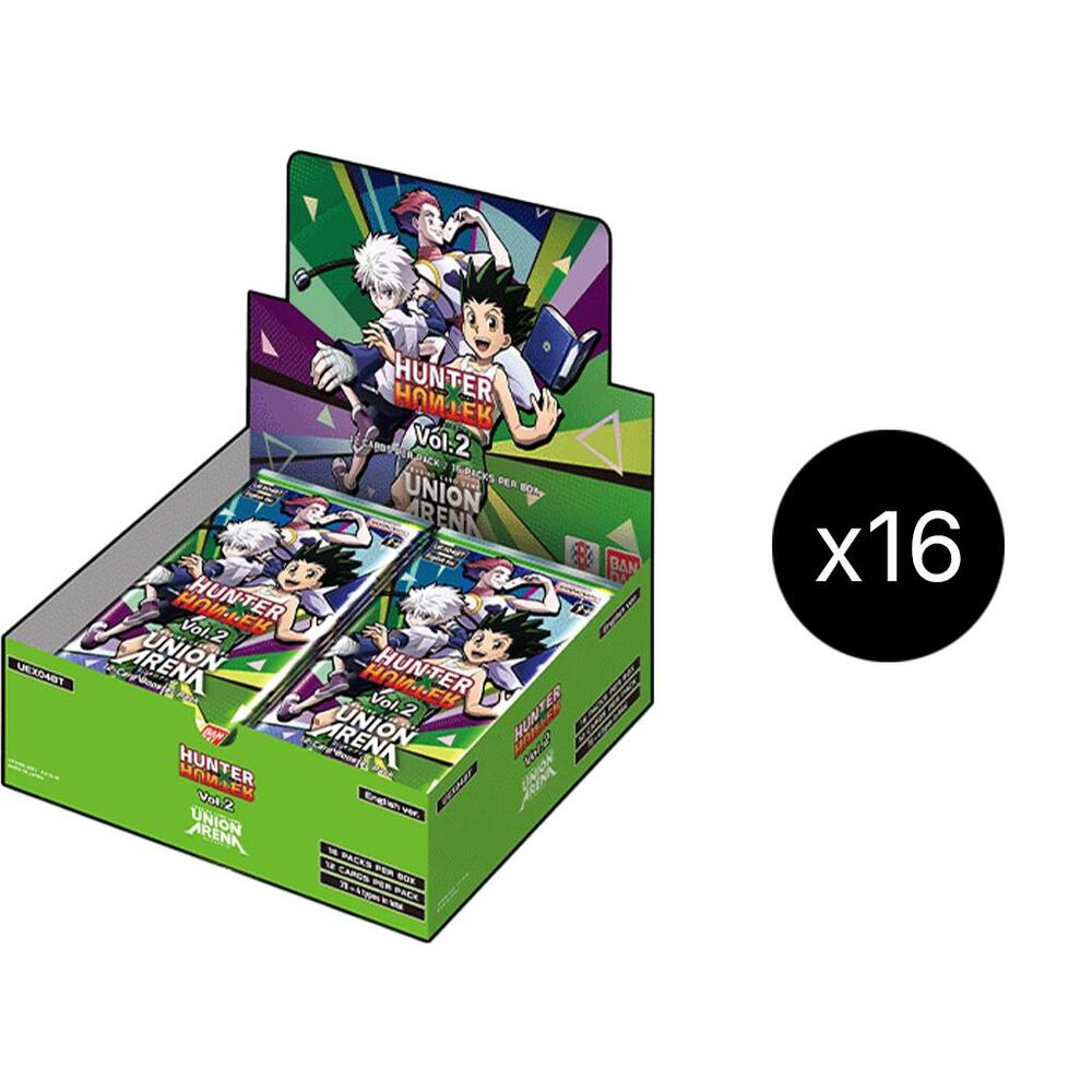 Union Arena TCG English UEX04BT Hunter X Hunter Vol 2 Booster Box