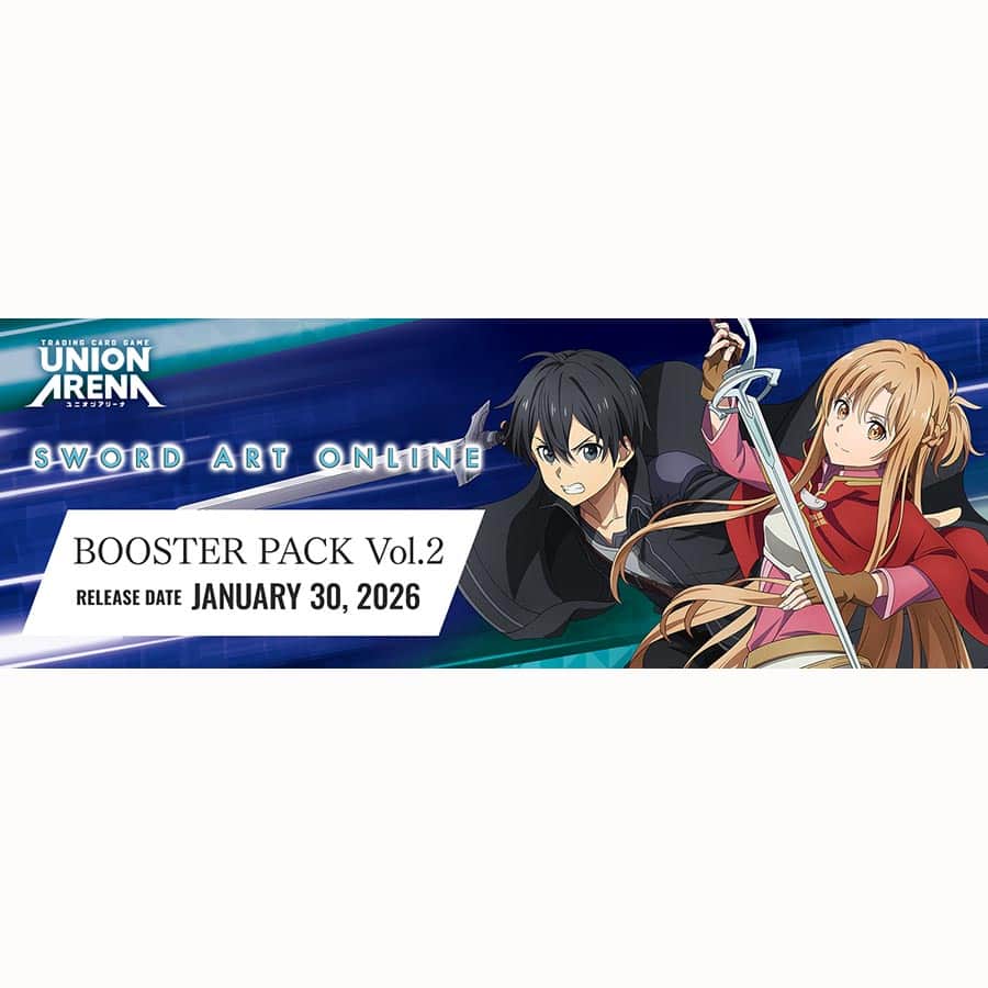 Union Arena TCG English UEX06BT Sword Art Online Vol.2 Booster Box - Pre-Order