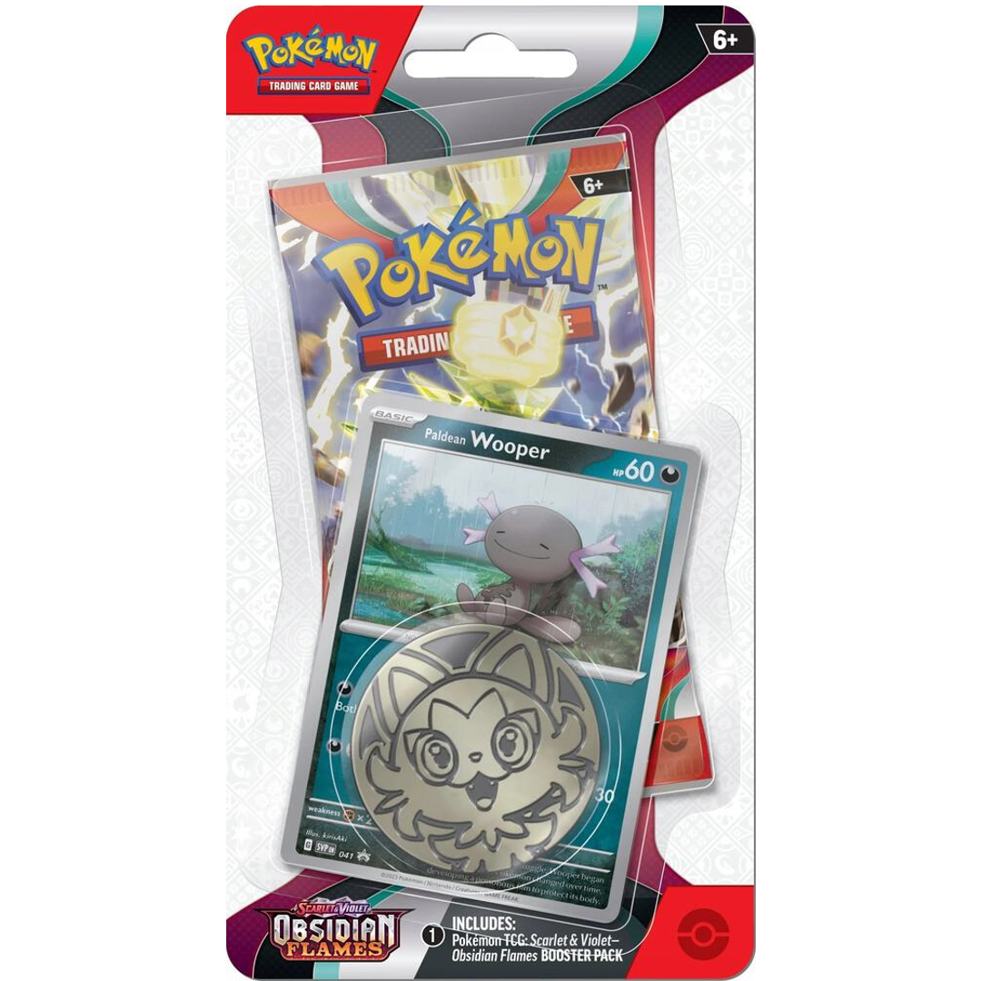 Obsidian Flames Single Pack Blister [Paldean Wooper]