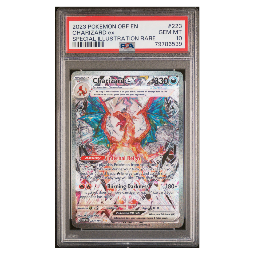 Charizard ex SIR Obsidian Flames #223 PSA 10